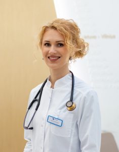 Skaistė Sendžikaitė Vaikų kardiologė Vaikų ligų gydytoja Vilnius